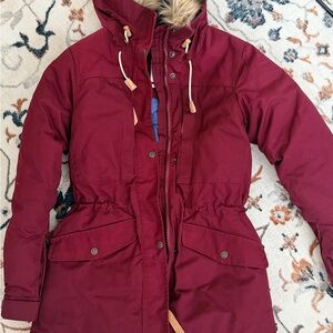 Fjallraven Singi Down Jacket burgundy small
